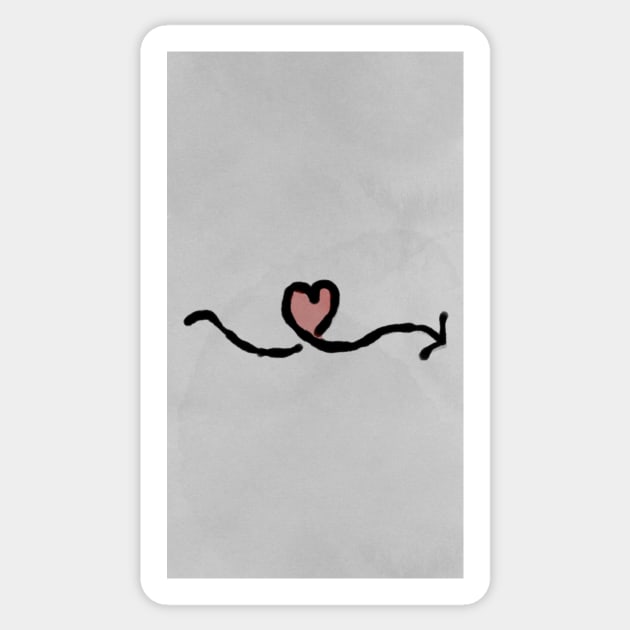 Heartbeat Symbol Tattoo Sticker by neetaujla